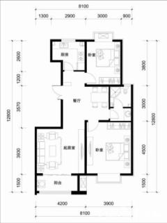 容大五环城市花园 4室2厅2卫 159.00m² 210万