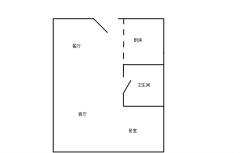美和院(商住楼) 1室2厅1卫 44.13m² 65万