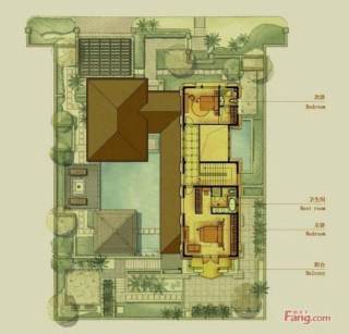 悦山礼苑 4室3厅4卫 292.00m² 2800万