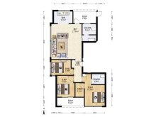 望钰和府南区 3室2厅2卫 124.00m² 194万