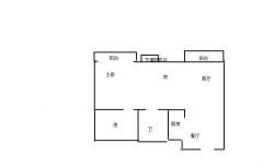 百合新城 3室2厅1卫 88.00m² 184万