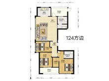 望钰和府北区 3室2厅2卫 124.00m² 210万