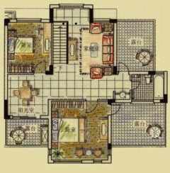 逸城(公寓住宅) 3室2厅4卫 219.18m² 267万