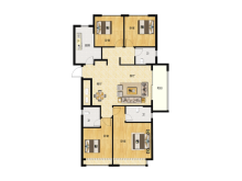 中铁溪畔云璟府 4室2厅3卫 126.00m² 3200元/月