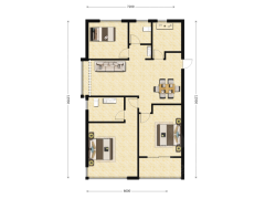 中铁溪畔云璟府 3室2厅2卫 98.00m² 3000元/月