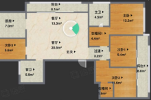 秦忆荣府南区 4室2厅2卫 142.37m² 209万
