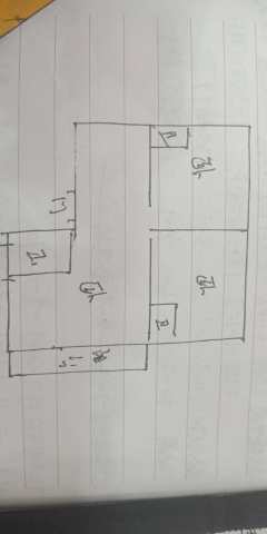 之江家园二区 1室1卫 89.00m² 1400元/月