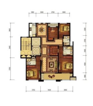 虎山雅苑 3室2厅2卫 159.90m² 270万