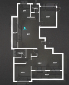 宋都江宸府 4室2厅3卫 139.00m² 350万