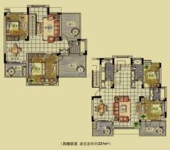 逸城(公寓住宅) 5室3厅3卫 218.81m² 300万