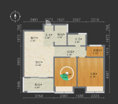 宋都江宸府 3室2厅2卫 89.00m² 239万