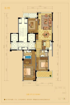 富春和园（公寓住宅） 3室2厅2卫 148.41m² 315万