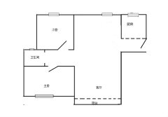 良户家园 2室2厅1卫 90.00m² 3100元/月