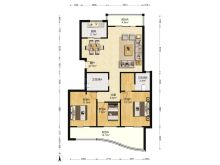泊金湾 3室2厅2卫 120.00m² 210万