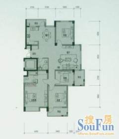 岭上花苑 4室2厅2卫 155.00m² 450万