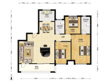 中天富春诚品 4室2厅2卫 125.59m² 280万