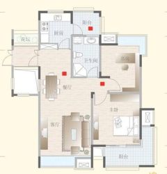 铭鹤花园 2室2厅1卫 87.90m² 175万