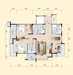 铭鹤花园 3室2厅2卫 112.00m² 190万