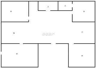 九龙仓世纪华府 3室2厅3卫 104.00m² 1600元/月