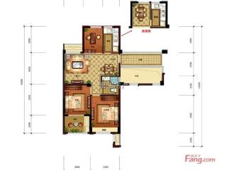 野风春晓 2室1厅1卫 88.00m² 170万