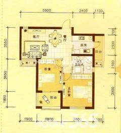 逸城别墅 4室3厅2卫 226.21m² 700万