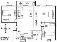 五月香山(公寓住宅) 3室2厅2卫 133.98m² 230万