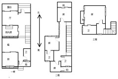 上林湖 4室2厅3卫 226m² 3799元/月