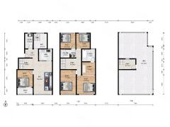 融创微风之城(公寓住宅) 4室2厅4卫 177.01m² 438万