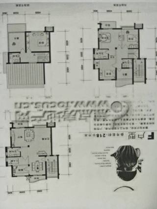 三江鸣翠蓝湾(别墅) 5室3厅3卫 227.71m² 557万