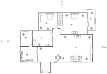 铭鹤花园 3室1厅1卫 88.00m² 2800元/月