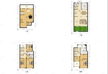 万科君望(别墅) 4室2厅4卫 158.35m² 650万