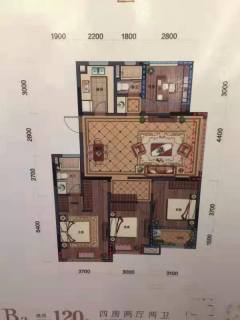 中天富春诚品 3室2厅2卫 120.06m² 320万