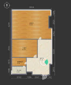 富春硅谷创智中心 1室1厅1卫 175m² 5000元/月