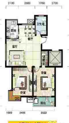 峰华花苑 3室2厅1卫 89.9m² 175万