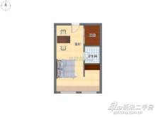 美和院(商住楼) 1室 44m² 800元/月