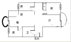 华庭云顶 3室2厅1卫 128m² 220万