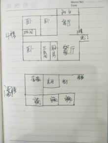 新西湖花园 3室2厅2卫 135m² 6500元/月