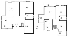 九龙山庄别墅 5室2厅3卫 227.46m² 660万