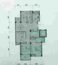 岭上花苑 3室2厅2卫 123.03m² 5000元/月