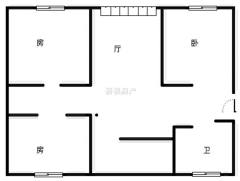 伊甸山庄 3室2厅3卫 136.00m² 259万