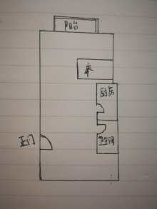 篁外 3室2厅2卫 89m² 2700元/月