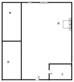 云溪印象 1室1厅1卫 45m² 2400元/月
