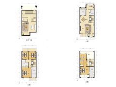万科玖望(公寓住宅) 4室2厅4卫 204.06m² 700万